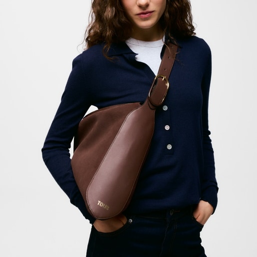 Brown Shoulder bag TOUS Arlette