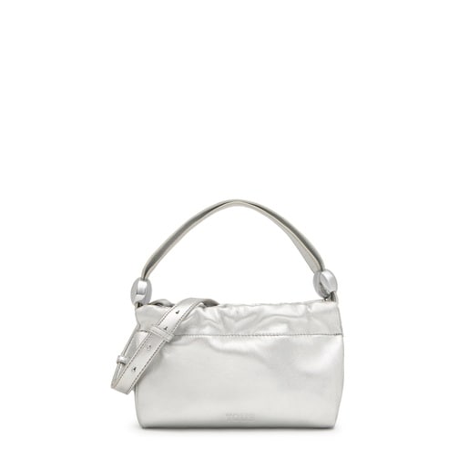 Small silver Crossbody bag TOUS Gloss