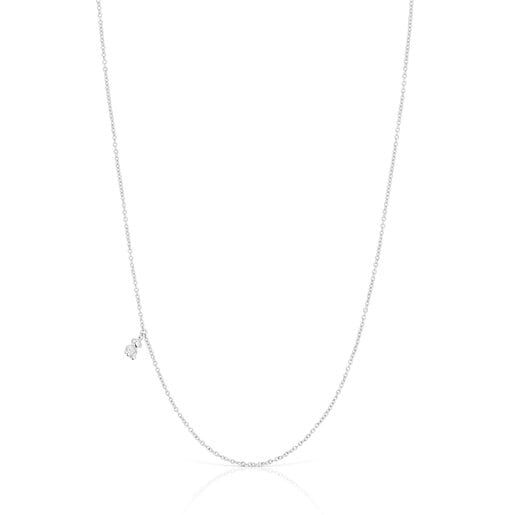 Silver Bold Bear Necklace | TOUS