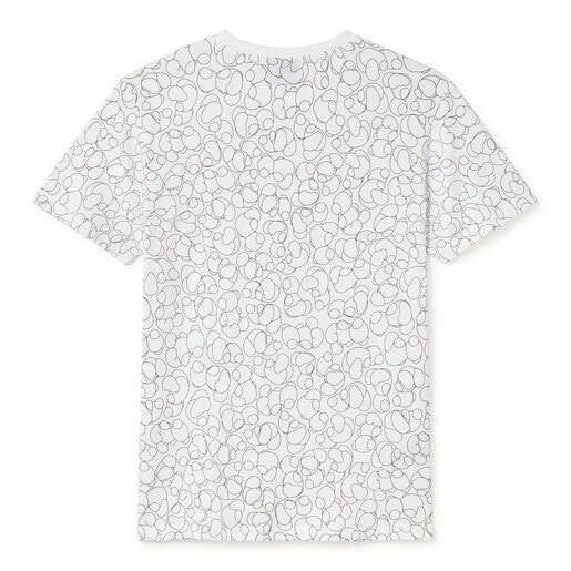 Κοντομάνικο T-shirt TOUS Bold Bear σε λευκό χρώμα