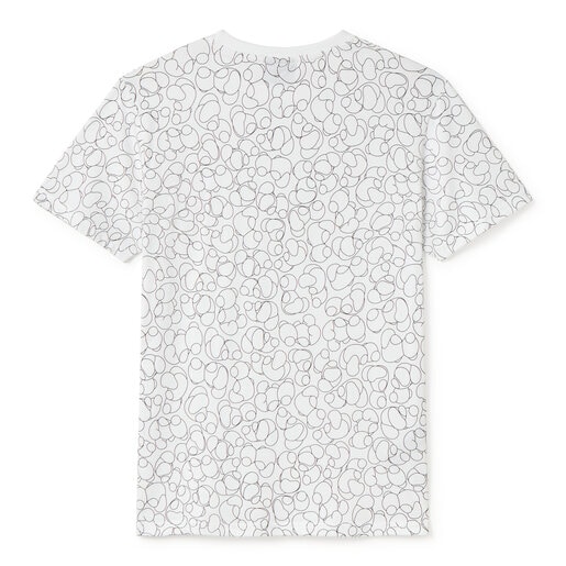 White short-sleeved T-shirt TOUS Bold Bear L