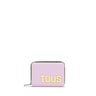 Mauve Change purse TOUS Carol