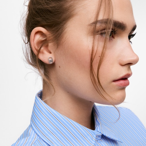 Silver Earrings TOUS Camille