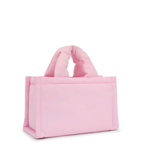 حقيبة واسعة باللون الوردي من تشكيلة TOUS Cushion