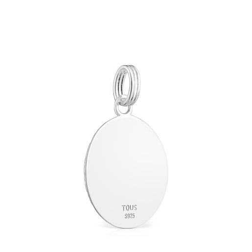 תליון דובון TOUS Beach Disco בגודל 22 מ"מ מכסף