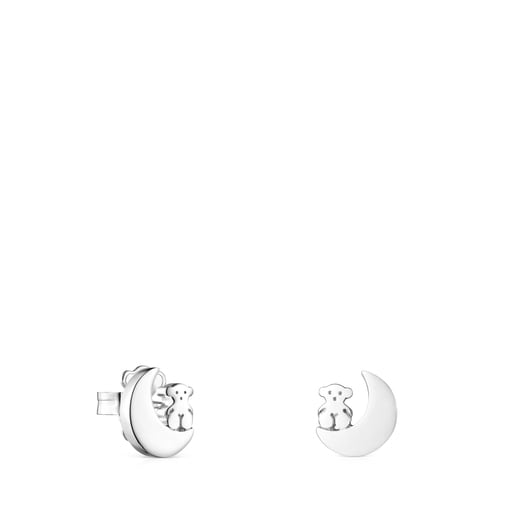 Nocturne Silver Earrings | TOUS