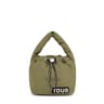 Neceser bombonera caqui TOUS Carol Soft