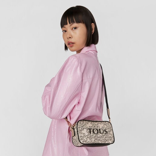 Bandolera reporter beige TOUS Kaos Mini Evolution