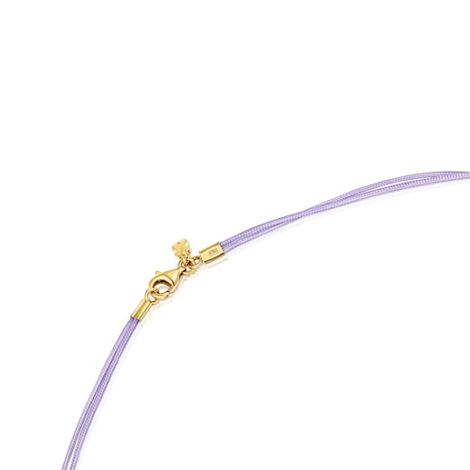 Lilac nylon TOUS Nylon Basics Necklace | TOUS