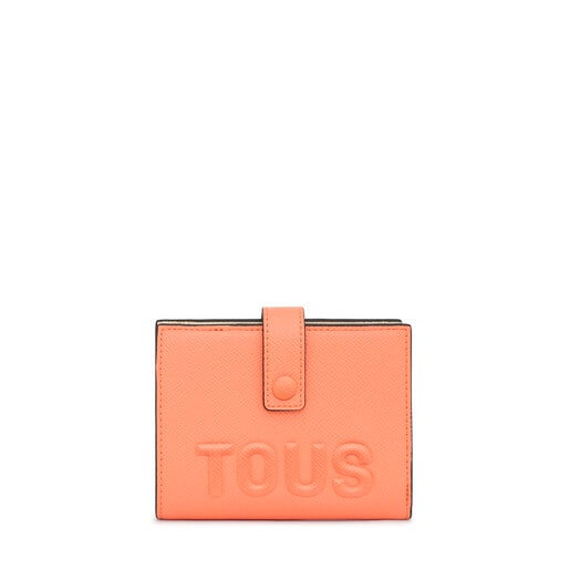 Orange TOUS La Rue Pocket Card wallet | TOUS