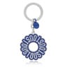 Blue Key ring TOUS Circle Logo