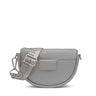 Stredne veľká sivá Crossbody kabelka TOUS Miranda Soft New