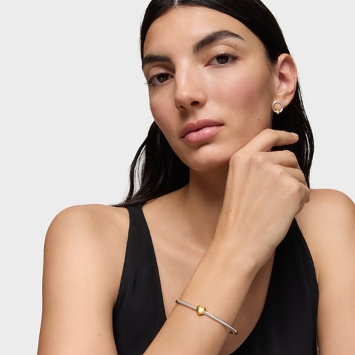 Pulsera esclava bicolor TOUS Flechazo