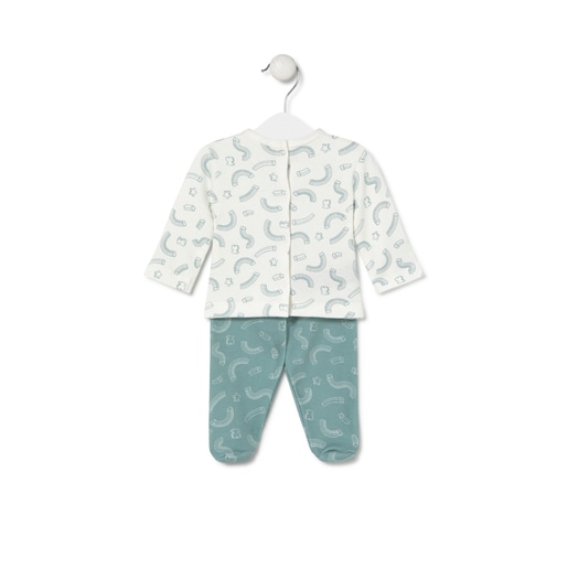 Newborn baby set in Arc mist