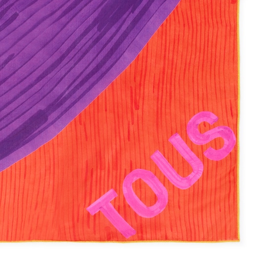 Orange TOUS Toppings Foulard | TOUS
