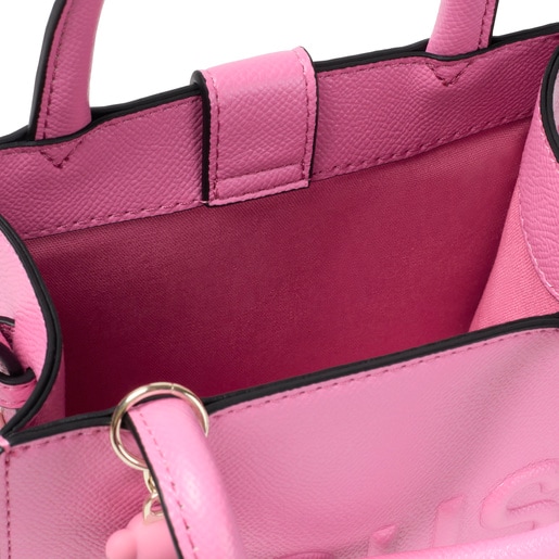 Dark pink Cube Minibag TOUS Brenda
