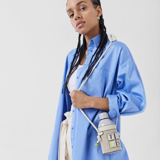 Funda para botella beige TOUS Yummy