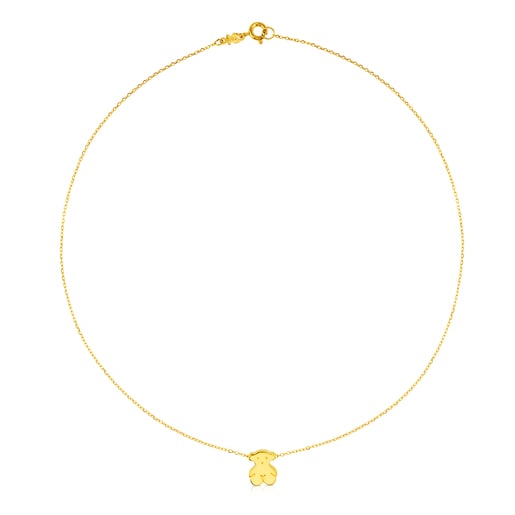 Collar de oro motivo oso Sweet Dolls