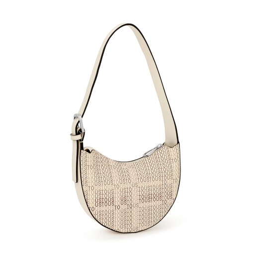 Bolso de hombro beige TOUS Cecilia