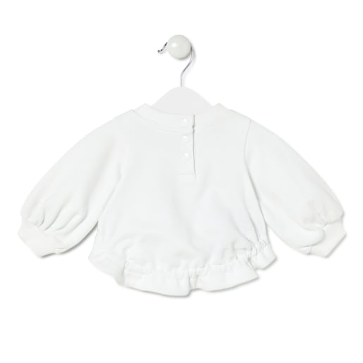 T-shirt with bear in Party white