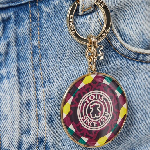 Porte-clés Kaos Stamp multicolore