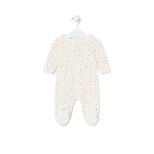 Pijama d'una peça per a nadó In multicolor