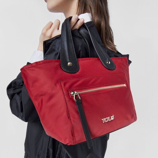 Small red Shelby Tote bag | TOUS