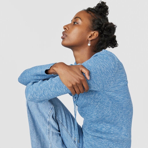 Boucles d'oreilles TOUS Pearls en Argent