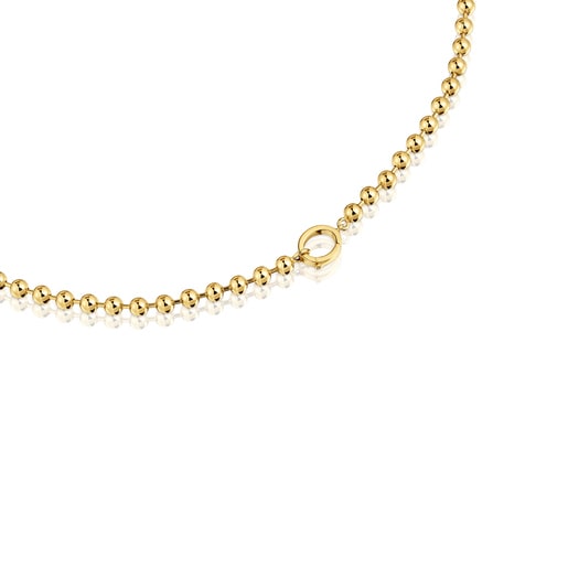 18 kt gold-plated silver Chain necklace Sugar Party