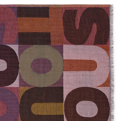 Black jacquard TOUS Mimic Foulard