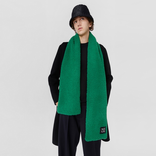 Green TOUS Pop Warm Scarf