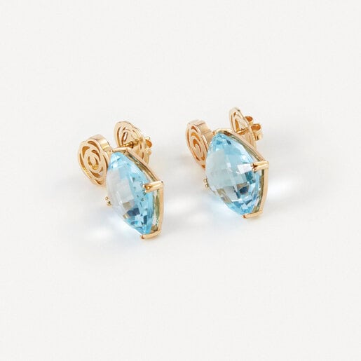 Pendientes tous azul hot sale