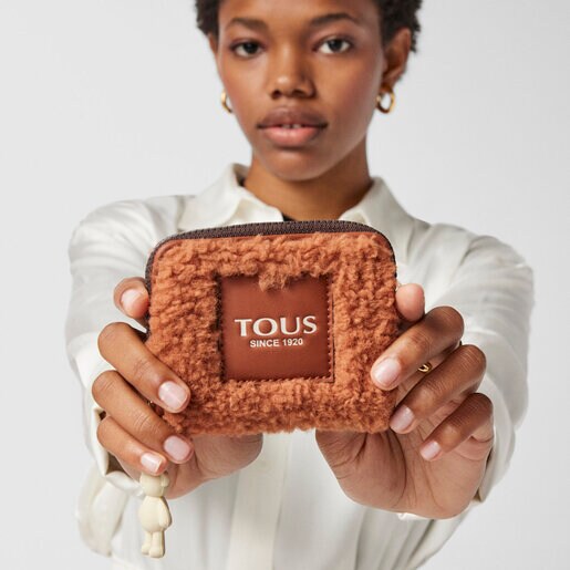 Monedero mediano teja Amaya Warm