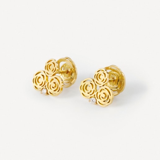 Pendientes de oro con diamante TOUS ATELIER