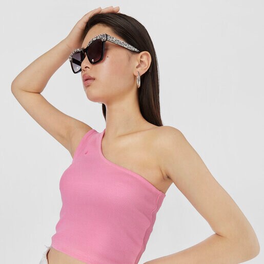 ベージュカラーのサングラス Logogram