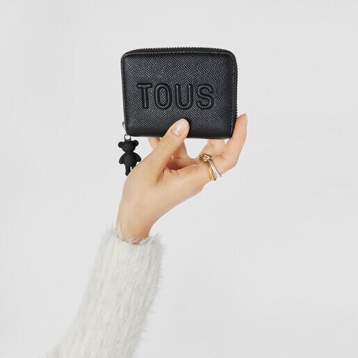 Black TOUS La Rue Change purse | TOUS