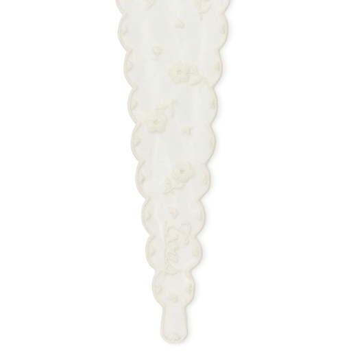 Beige embroidered Scarf TOUS Daisy