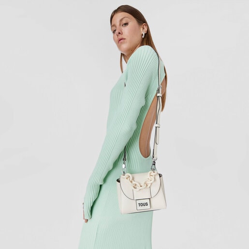 Mini bandolera beige TOUS Sylvia