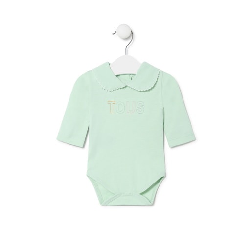 Baby bodysuit in plain mist