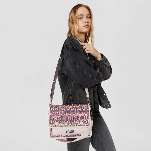 TOUS Medium pink Audree Crossbody bag TOUS Vera | Plaza Del Caribe