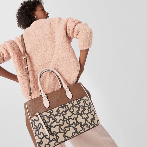 City Elice New en color marrón-rosa