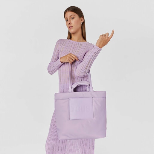 Mauve TOUS Marina Shopping bag