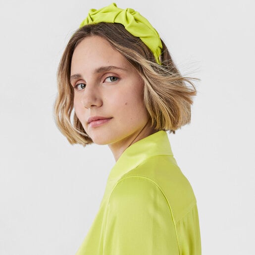 Lime green TOUS Net Headband