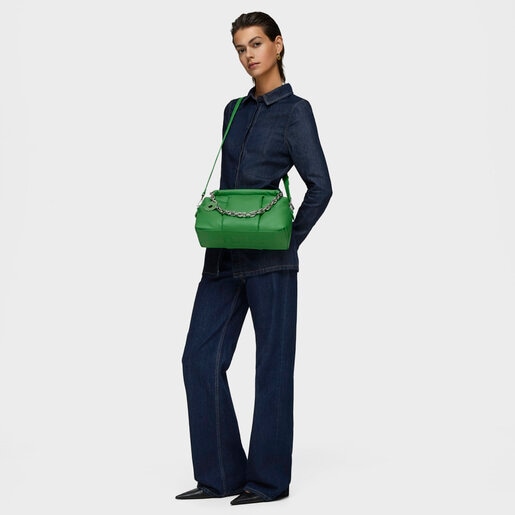 Medium green Bowling bag TOUS Jane
