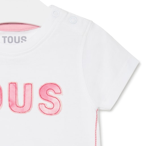 Tie-dye TOUS t-shirt in Casual pink
