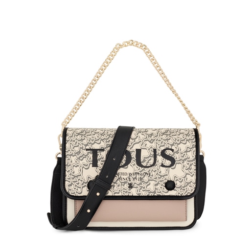 Medium beige TOUS Kaos Mini Evolution Audree Crossbody bag | TOUS