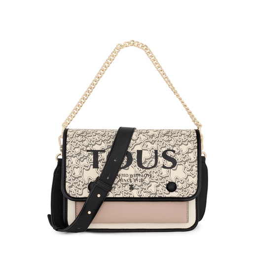 Středně velká béžová Crossbody kabelka TOUS Kaos Mini Evolution Audree