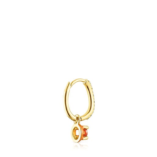 TOUS Vibrant Colors Earring with carnelian and colored enamel | TOUS