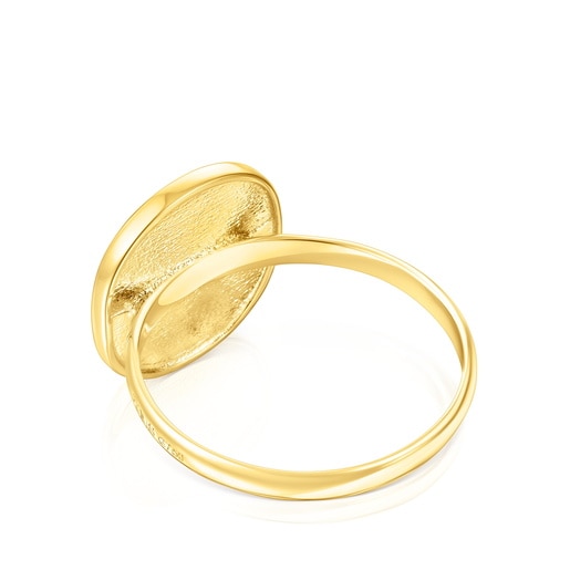 Gold Oursin Ring