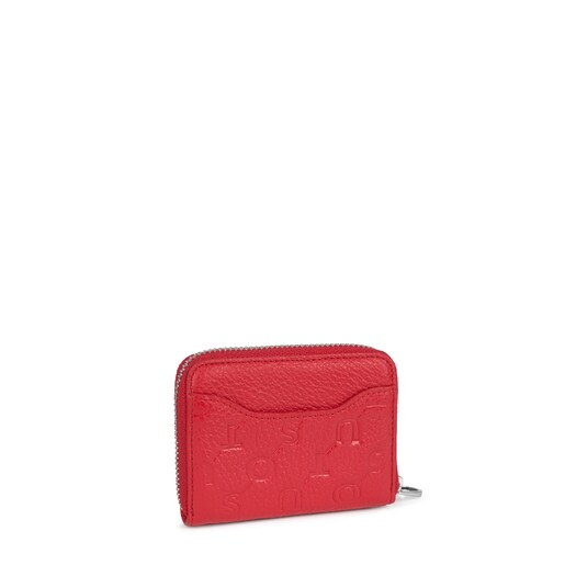 Medium red Tous Script purse